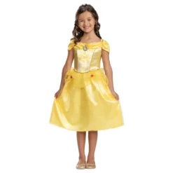 Disney Belle Klänning Barn Maskeraddräkt