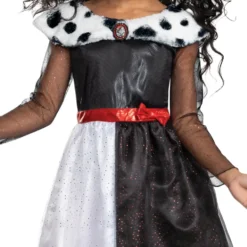 Disney Cruella Barn Maskeraddräkt