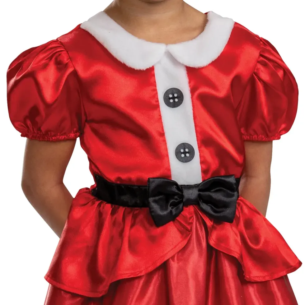 Disney Mimmi Pigg Julklänning Barn Maskeraddräkt