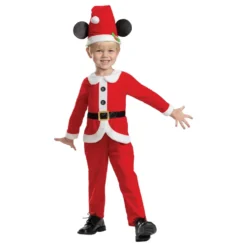 Disney Musse Pigg Tomte Barn Maskeraddräkt