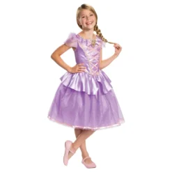 Disney Rapunzel Deluxe Barn Maskeraddräkt