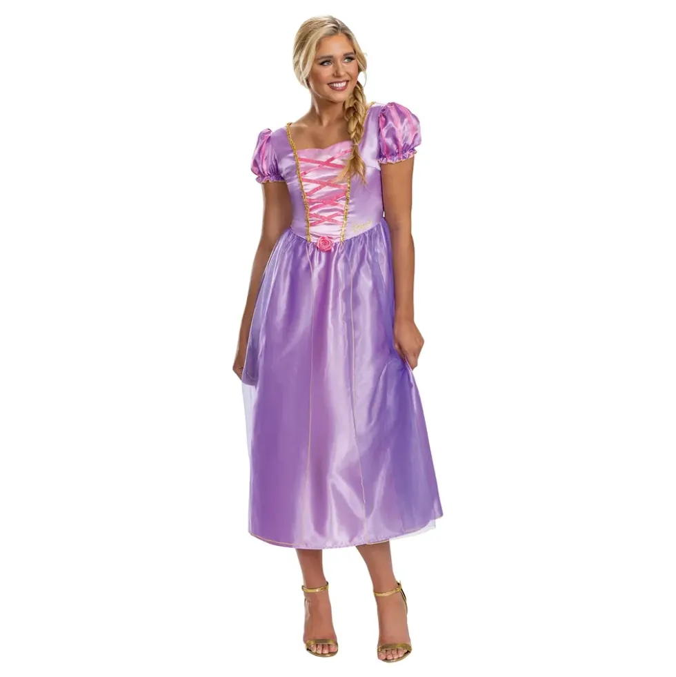 Disney Rapunzel Klänning Maskeraddräkt