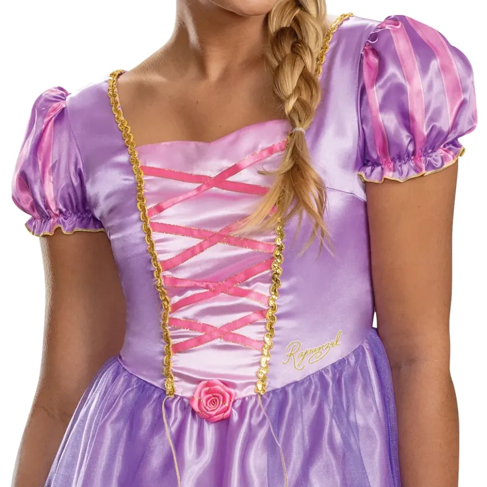 Disney Rapunzel Klänning Maskeraddräkt
