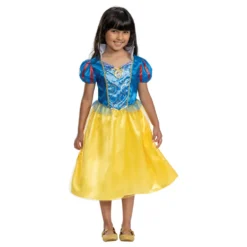 Disney Snövit Klänning Klassisk Barn Maskeraddräkt