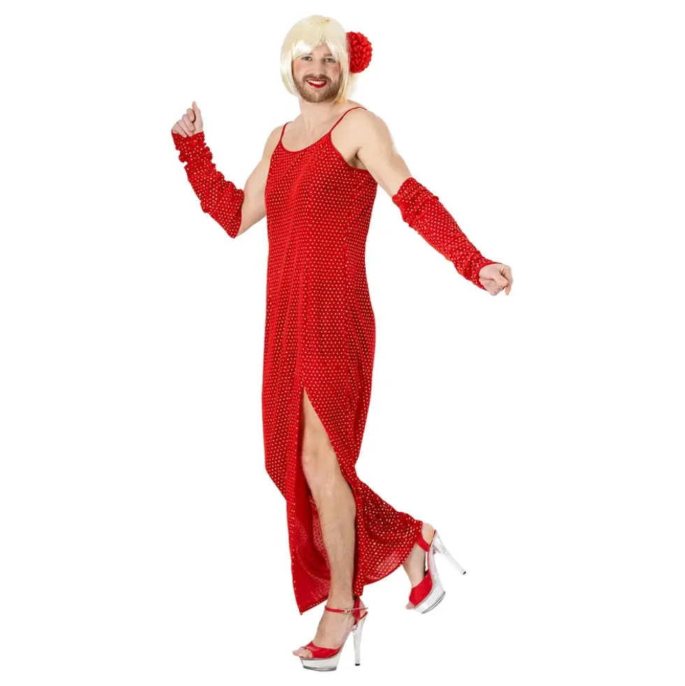Diva Dragqueen Maskeraddräkt