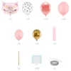 DIY Ballongfigur Katt Rosa
