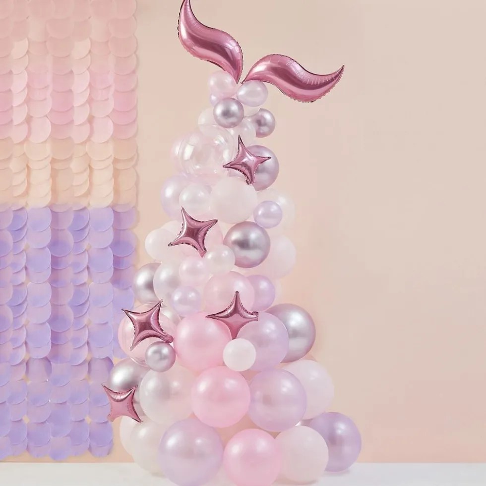 DIY Ballongfigur Sjöjungfru