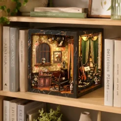 DIY Book Nook European Melody Musical Instrument Box
