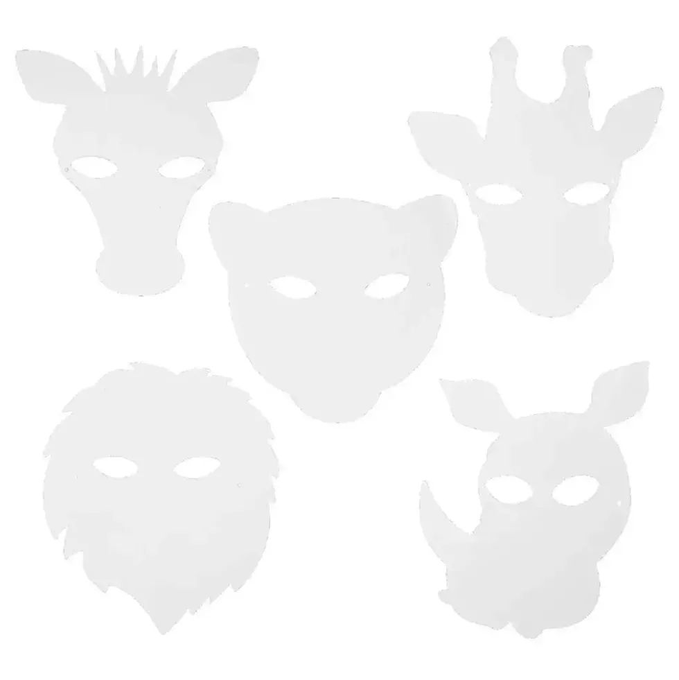 DIY Djungelmasker