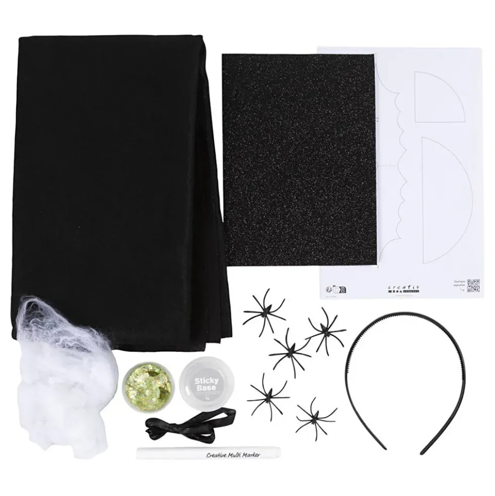 DIY Kit Halloweendräkt för Barn Fladdermus