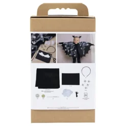 DIY Kit Halloweendräkt för Barn Fladdermus