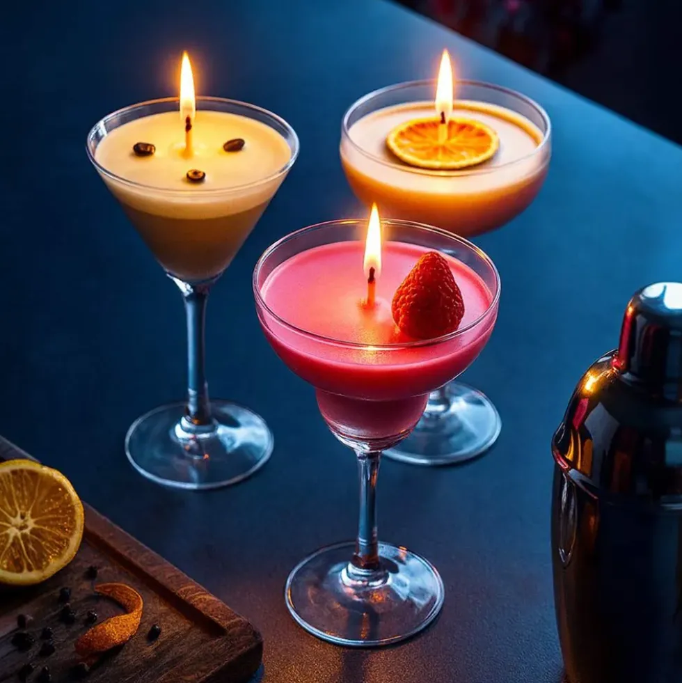 Doftljus Cocktailglas