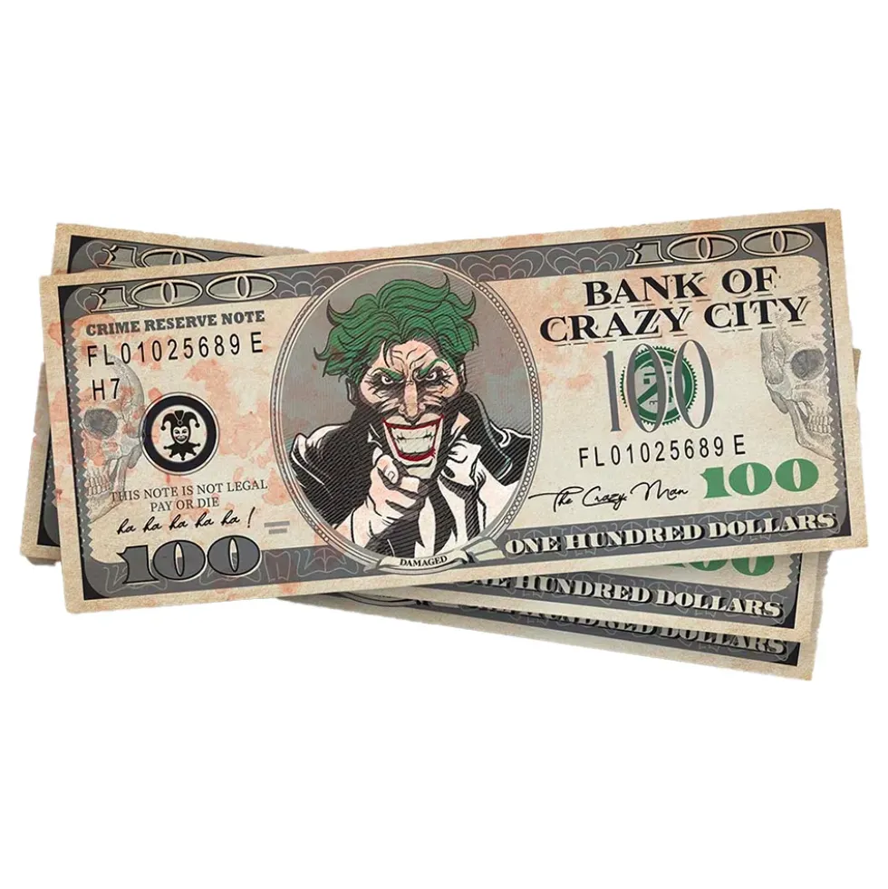 Dollarsedlar Evil Joker