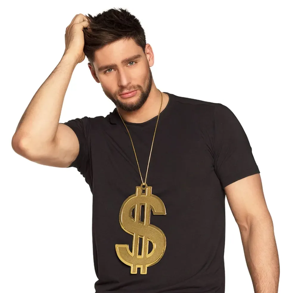 Dollartecken XXL Halsband