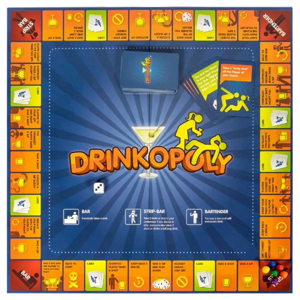 Drinkopoly Brädspel