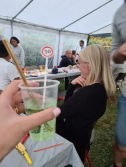 Drinkpinnar Trafikskylt 30