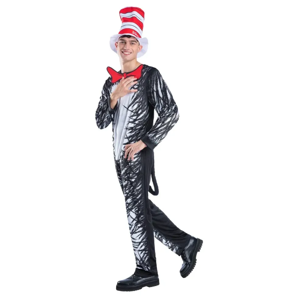 Dr Seuss™ Cat In The Hat Maskeraddräkt