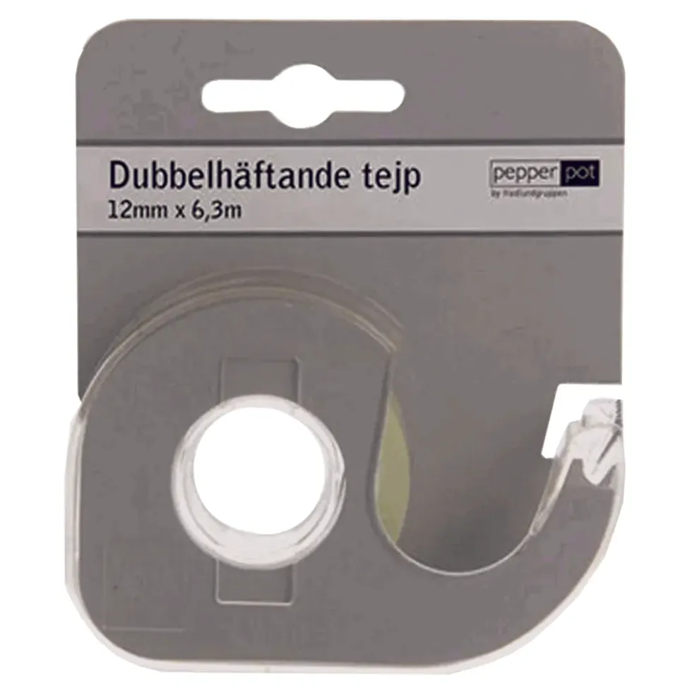 Dubbelhäftande Tejp på Hållare