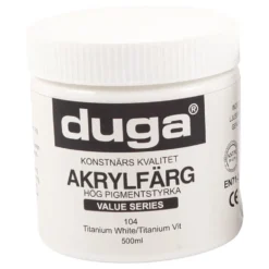 Duga Akrylfärg Vit