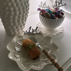 Eid Mubarak Tårtdekoration SIlver