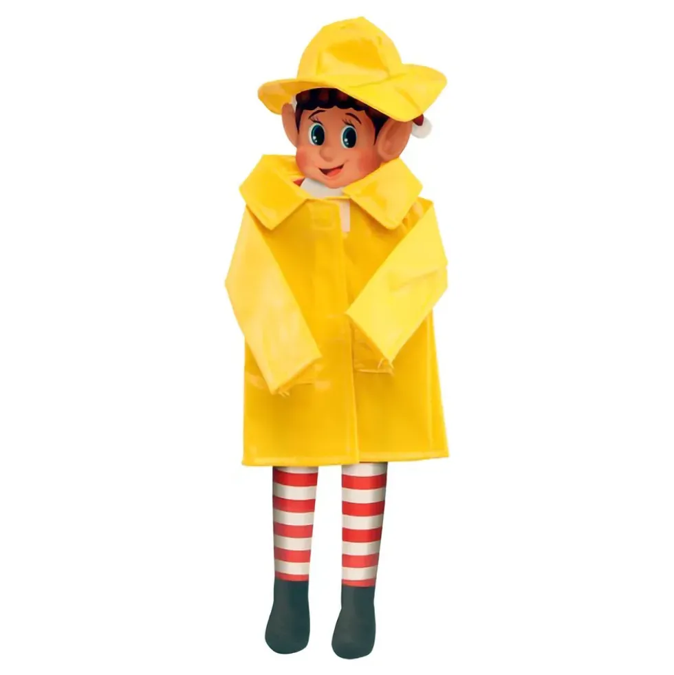 Elf on the Shelf med Regnjacka Nissetillbehör