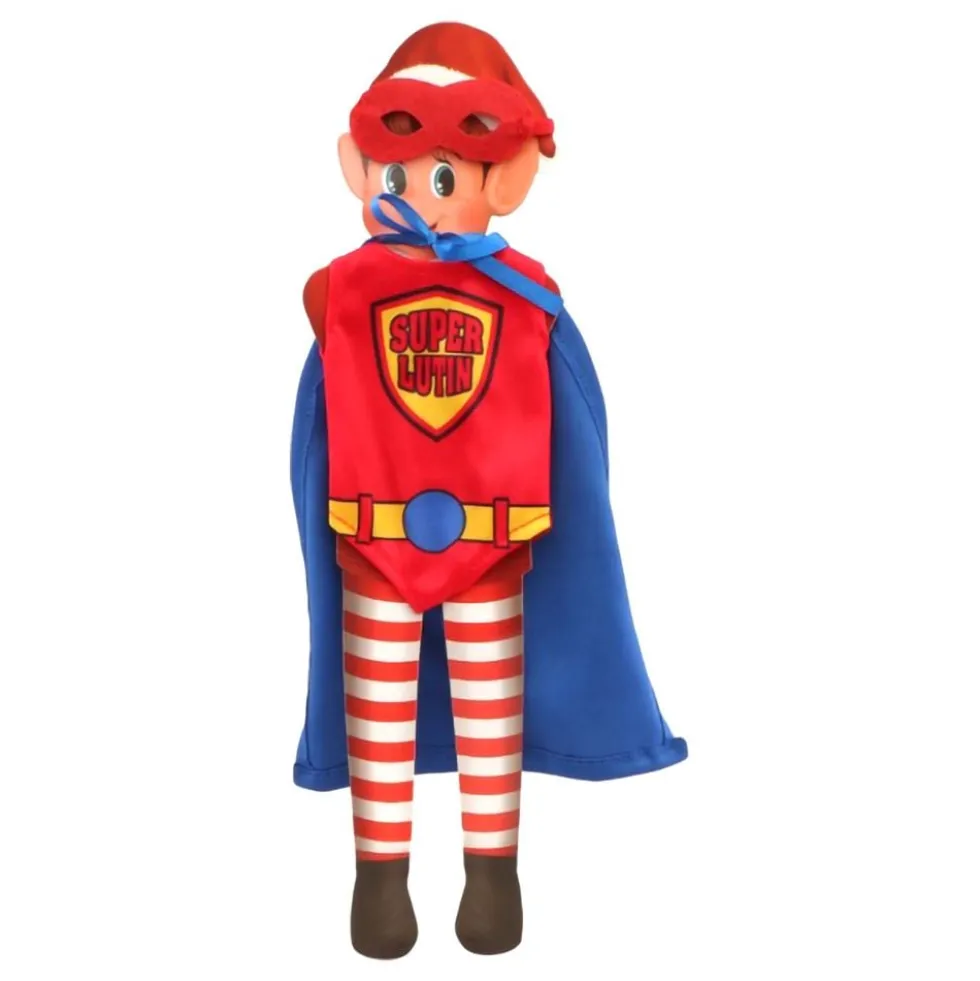 Elf on the Shelf Superhjälte Outfit Nissetillbehör
