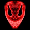 El Wire Demon Röd LED Mask