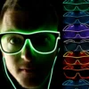 El Wire LED Glasögon