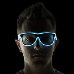 El Wire LED Glasögon