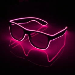 El Wire LED Glasögon