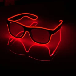 El Wire LED Glasögon