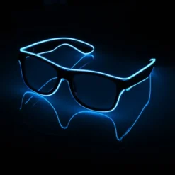 El Wire LED Glasögon