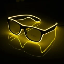 El Wire LED Glasögon