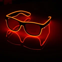 El Wire LED Glasögon