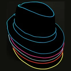 El Wire LED Hatt