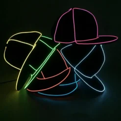 El Wire LED Keps
