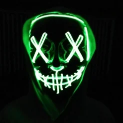 El Wire Purge LED Mask
