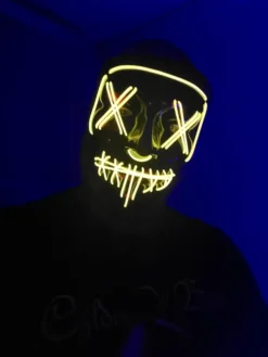 El Wire Purge LED Mask