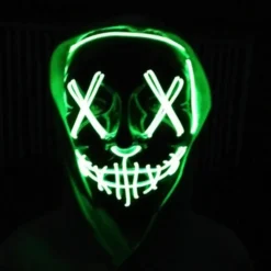 El Wire Purge LED Mask