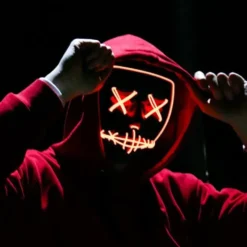 El Wire Purge LED Mask