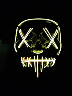 El Wire Purge LED Mask