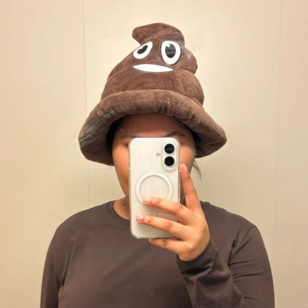 Emoji Poop Hatt