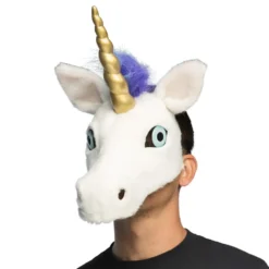 Enhörning Halvmask