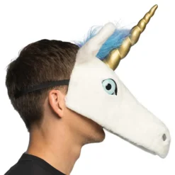 Enhörning Halvmask