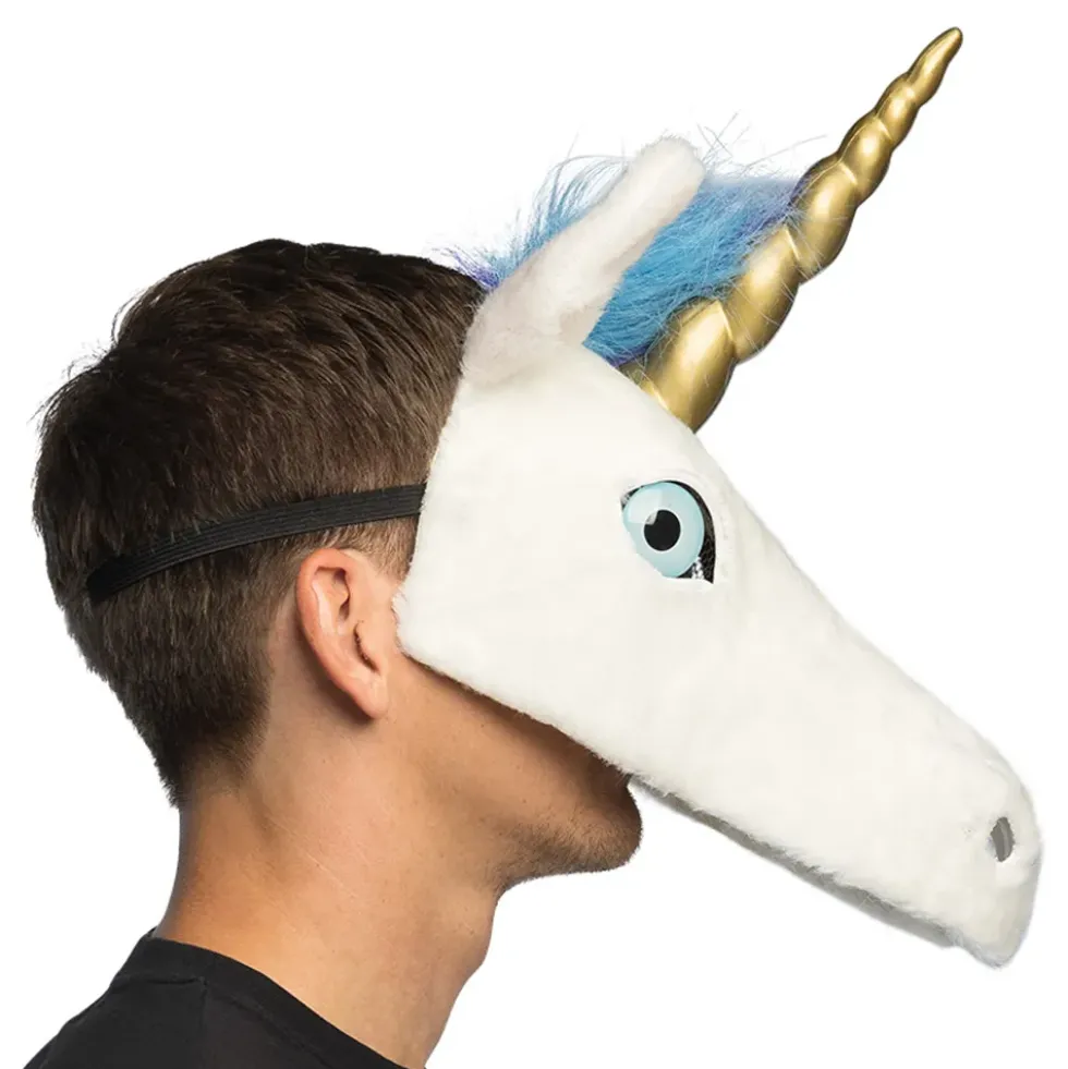 Enhörning Halvmask