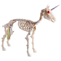 Enhörning Skelett med Animerad Prop