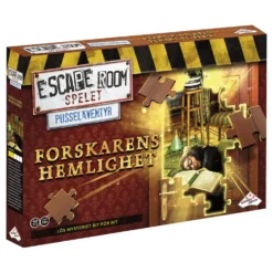 Escape Room Pusseläventyr Forskarens Hemlighet