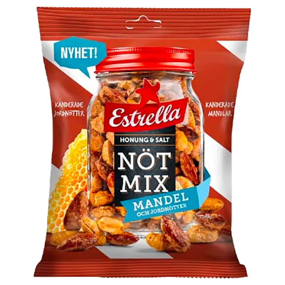 Estrella Nötmix Mandel Honung & Salt