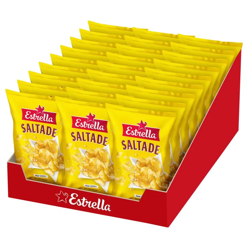 Estrella Saltade Potatischips Mini Storpack