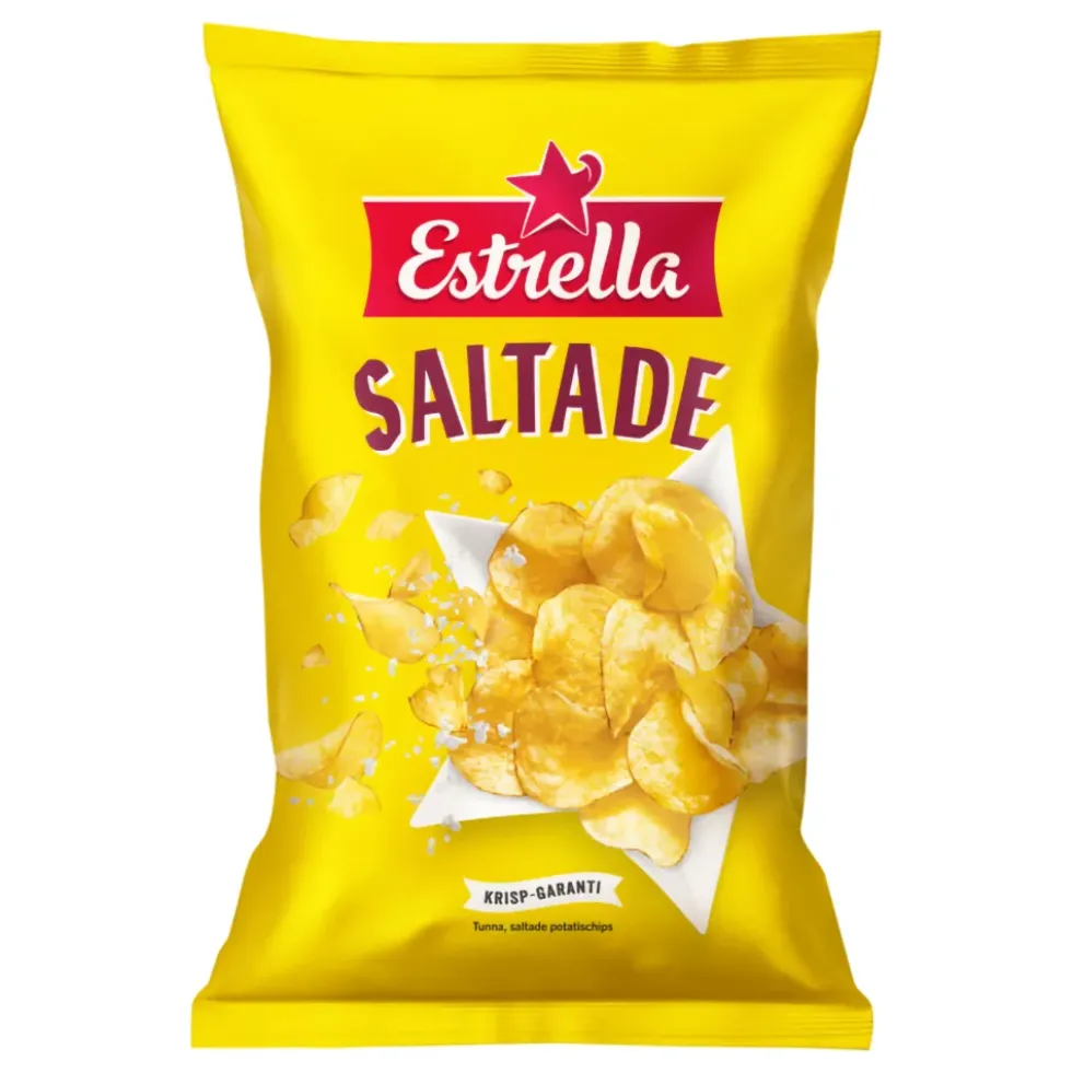 Estrella Saltade Potatischips Mini Storpack